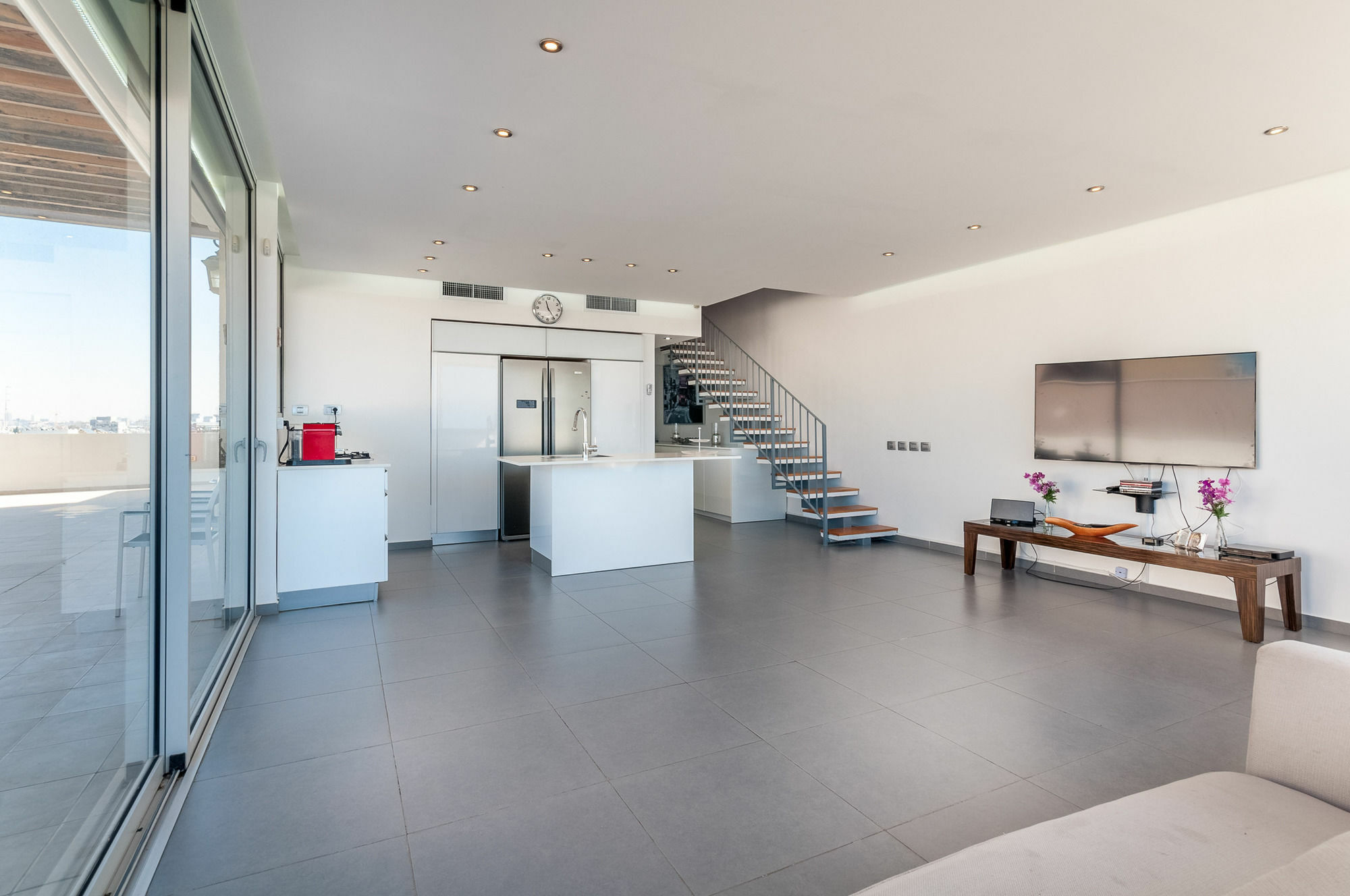 Appartamento Abarbanel St Incredible Penthouse Tel Aviv Esterno foto