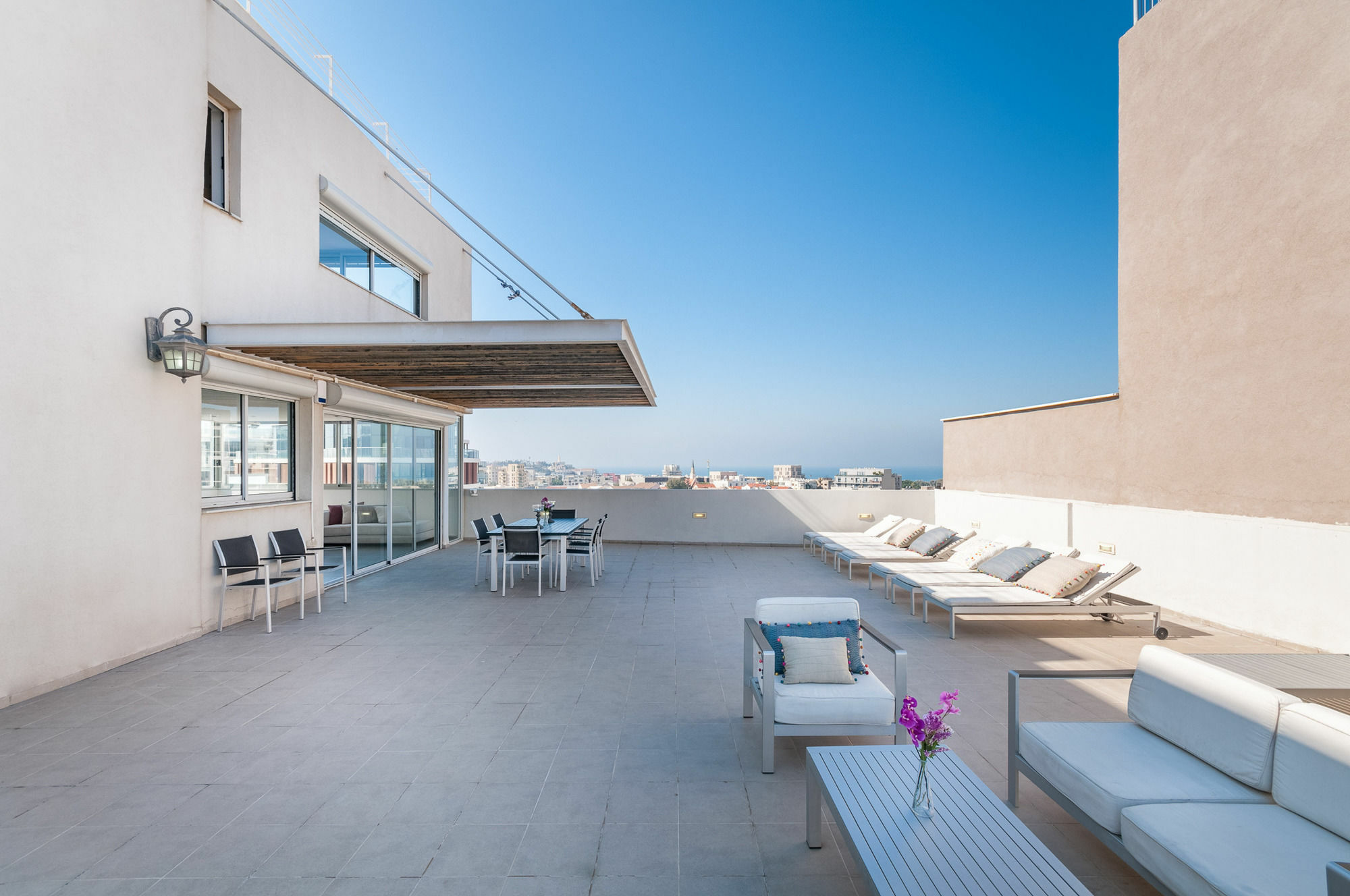 Appartamento Abarbanel St Incredible Penthouse Tel Aviv Esterno foto